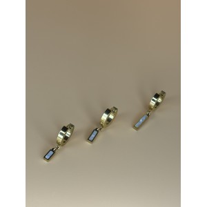 BOUCLES TRIO CRISTAL